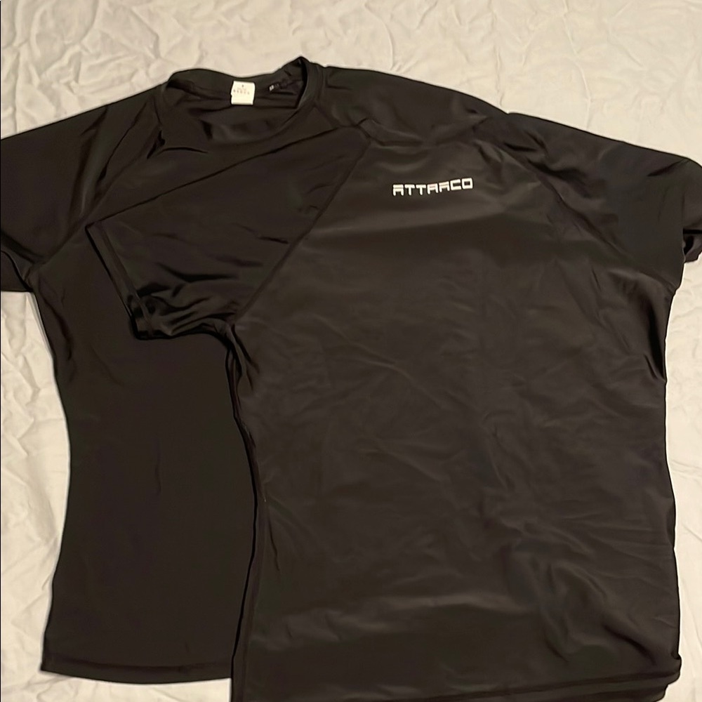 2 Black Rash Guards